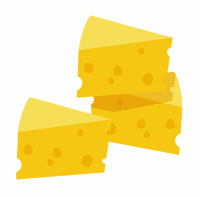 カルシウム豊富なチーズ
